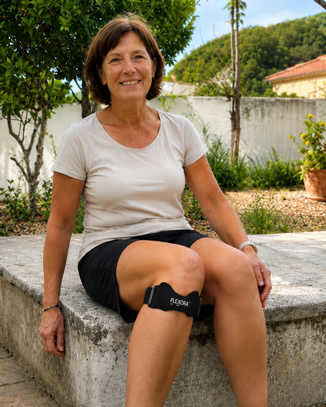 Flexora™ – Relieves pressure under the kneecap for immediate comfort.