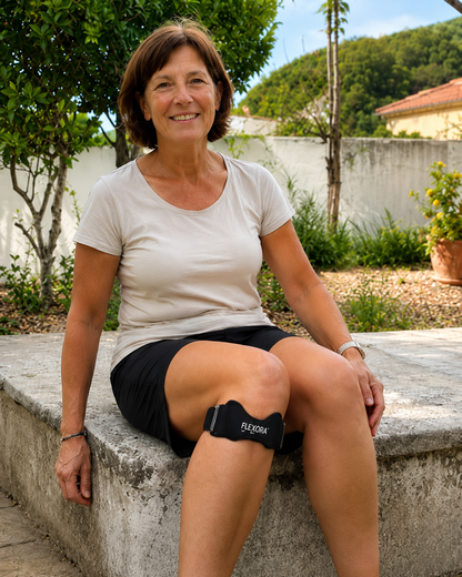 Flexora™ – Relieves pressure under the kneecap for immediate comfort.