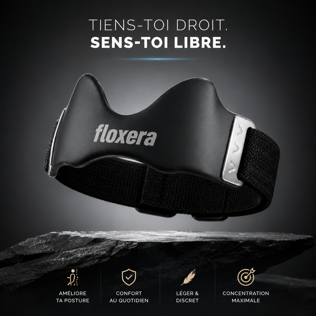 Flexora - Sangle Rotulienne Orthopédique Zéro Douleur, 100% Sport™